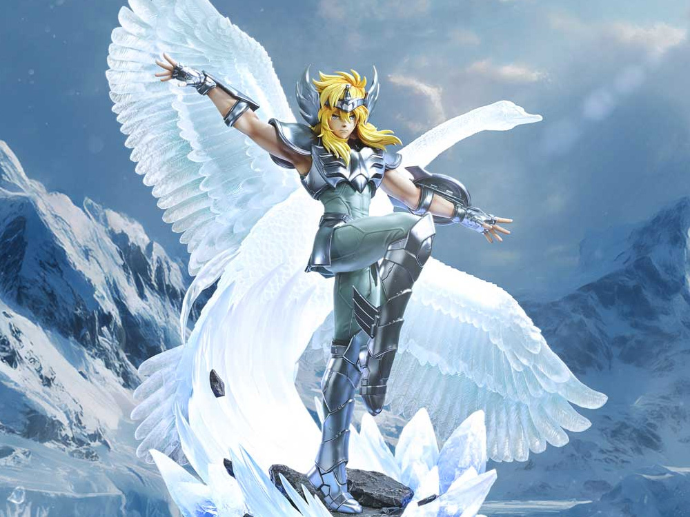 Saint Seiya Premium Masterline Cygnus Hyoga "Final Bronze Cloth" (Bonus Ver.) 1/4 Scale Limited Edition Statue Gallery Image 1