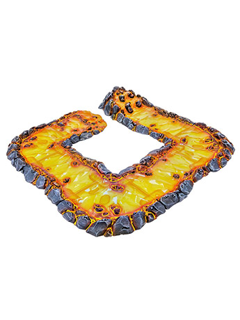 Dungeons & Lasers: Modular Lava Terrain Set