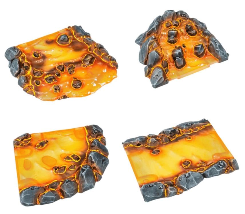 Dungeons & Lasers: Modular Lava Terrain Set