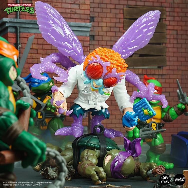 Teenage Mutant Ninja Turtles Baxter Stockman (Ooze Variant) Exclusive Limited Edition Vinyl Figure Gallery Image 7