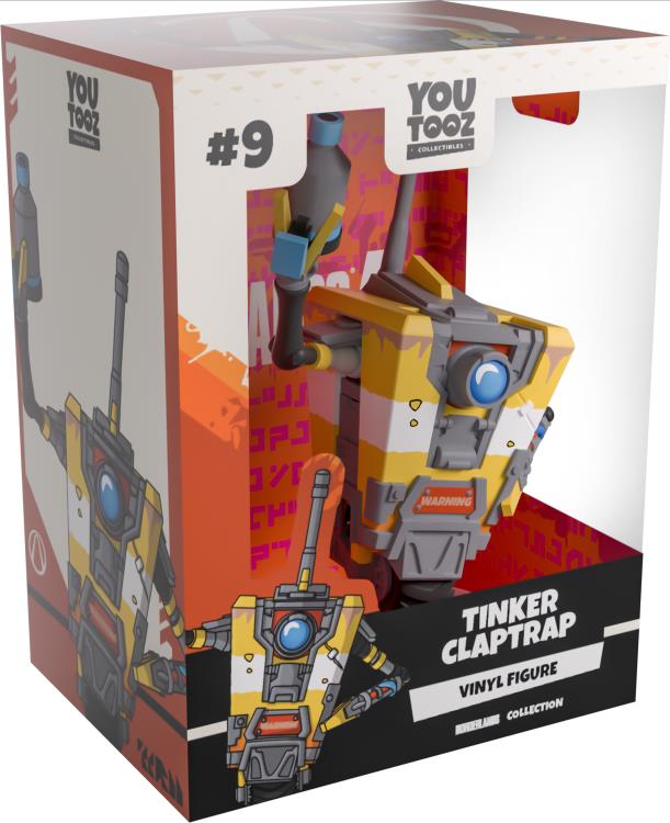 Borderlands Tinker Claptrap Vinyl Figure Gallery Image 7