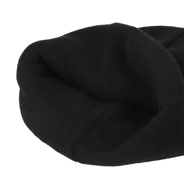 KPop Demon Hunters Saja Boys Black Cuff Knit Beanie Gallery Image 6