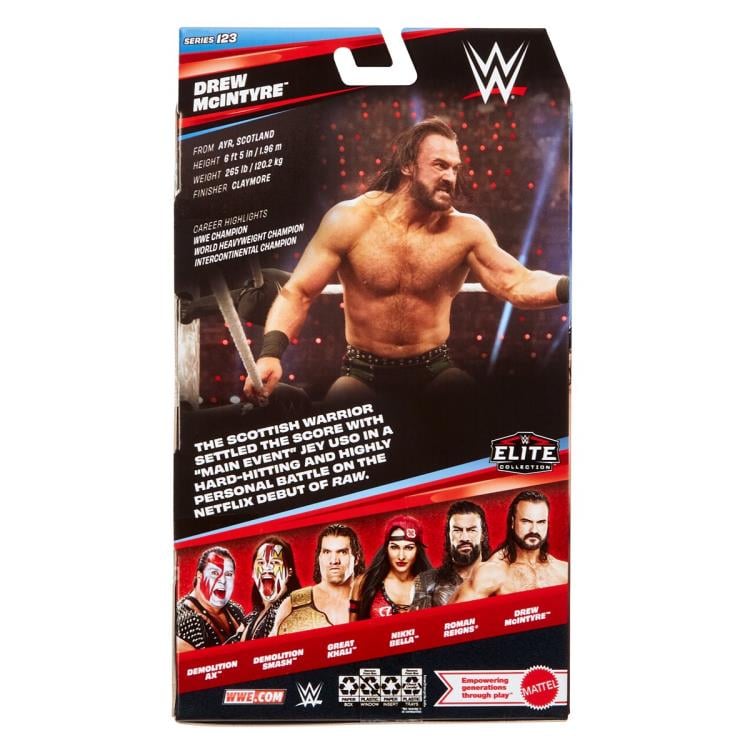 WWE Elite Collection Series 123 Drew McIntyre Action Figure Gallery Image 9