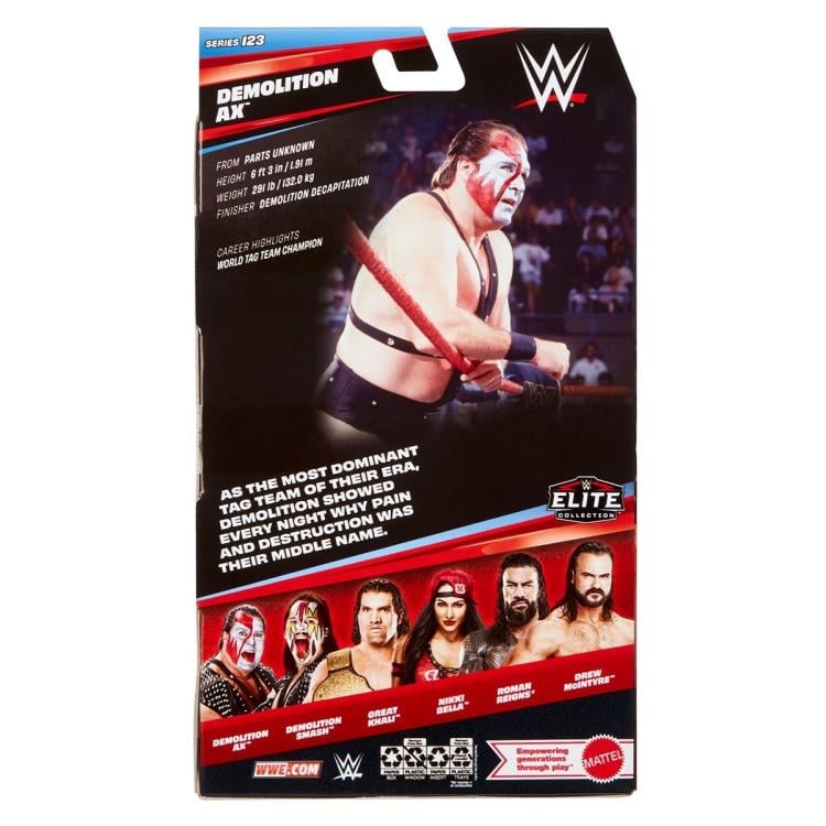 WWE Elite Collection Series 123 Demolition Ax Action Figure Gallery Image 8