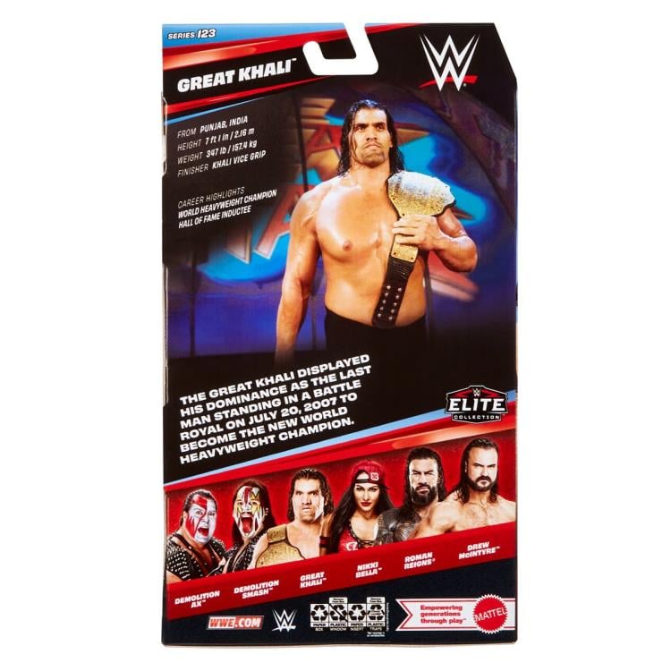WWE Elite Collection Series 123 Great Khali Action Figure Gallery Image 8