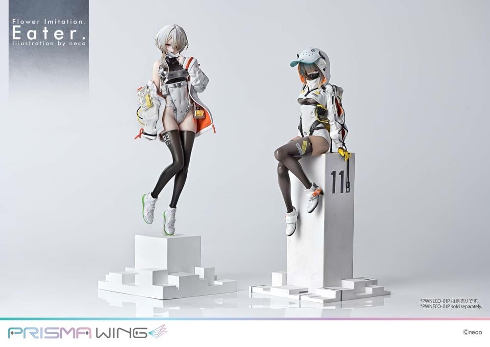 neco Illustration Prisma Wing Flower Imitation. Eater. 1/7 Scale Figure Gallery Image 39