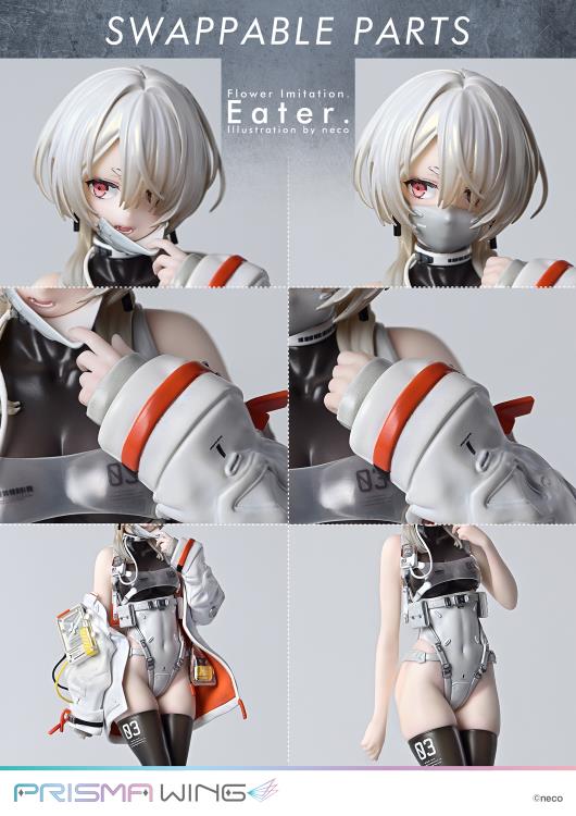 neco Illustration Prisma Wing Flower Imitation. Eater. 1/7 Scale Figure Gallery Image 5