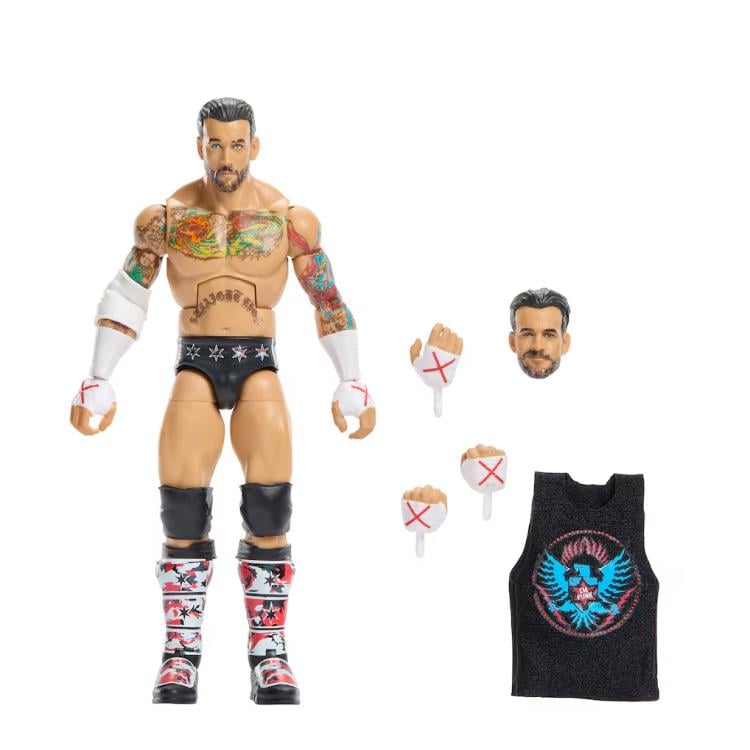 WWE Elite Collection Top Picks 2025 CM Punk Action Figure Gallery Image 7