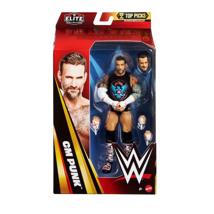 WWE Elite Collection Top Picks 2025 CM Punk Action Figure Gallery Image 8