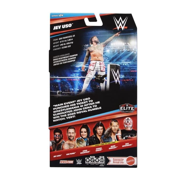 WWE Elite Collection Series 124 Jey Uso Action Figure Gallery Image 9