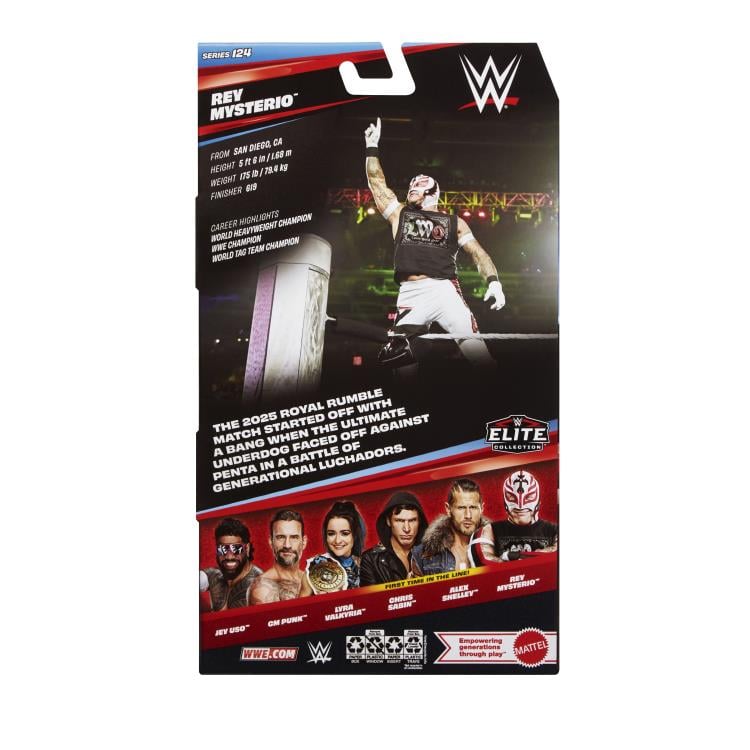 WWE Elite Collection Series 124 Rey Mysterio Action Figure Gallery Image 9
