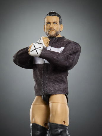 WWE Elite Collection Series 124 CM Punk Action Figure Gallery Image 2