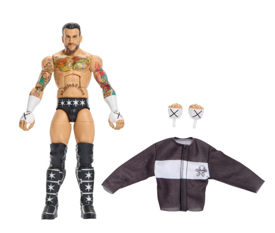 WWE Elite Collection Series 124 CM Punk Action Figure Gallery Image 7