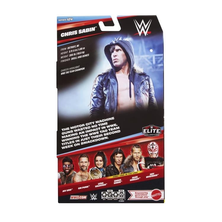 WWE Elite Collection Series 124 Chris Sabin Action Figure