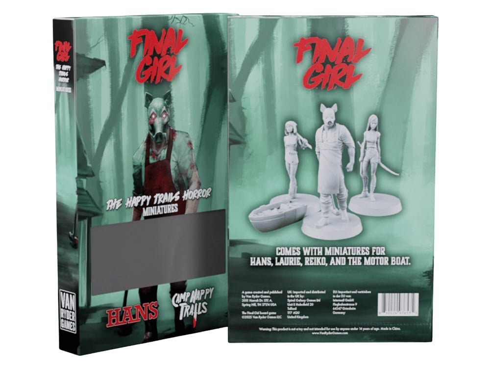 Final Girl: The Happy Trails Horror Unpainted Miniatures Gallery Image 1