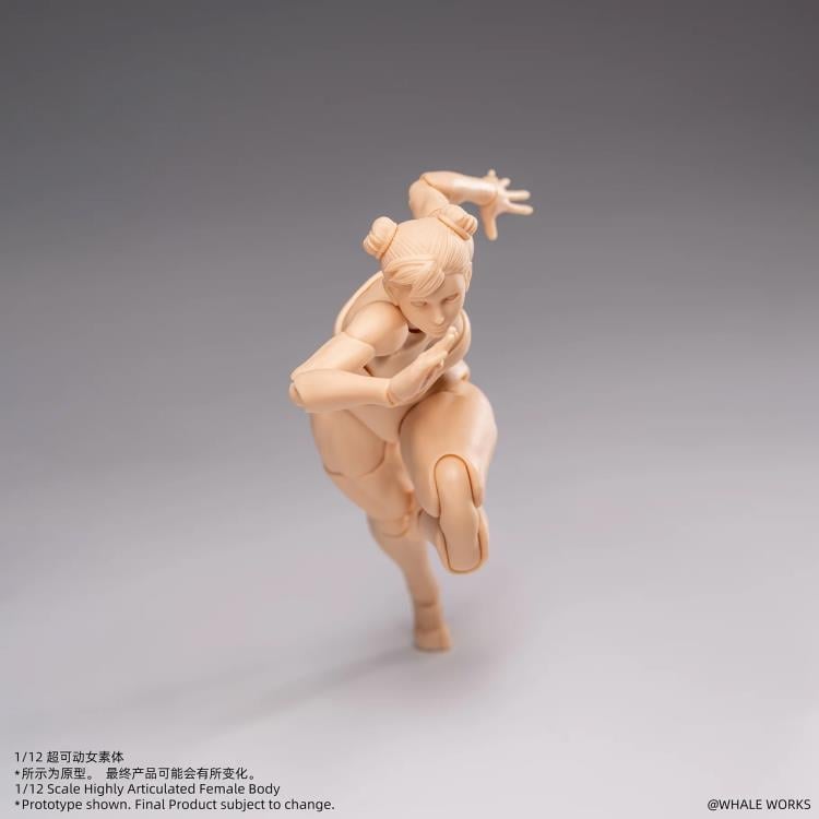 Whale Works WW01-A ARIA 1/12 超可動女性素体 Aria (Ver. B) 1/12 Scale Blank Female Body