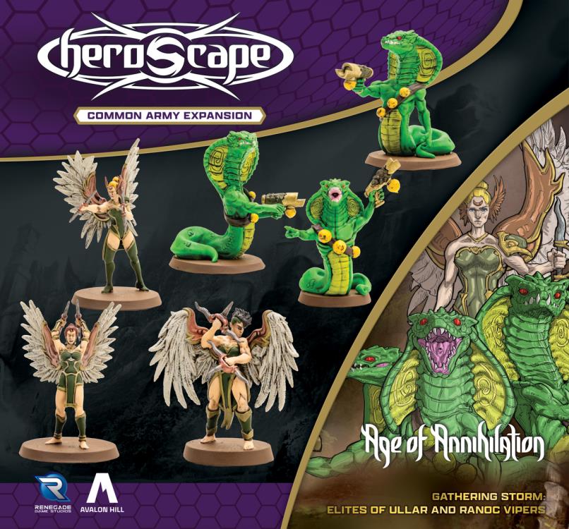 Heroscape: Gathering Storm: Elites of Ullar and Ranoc Vipers Army