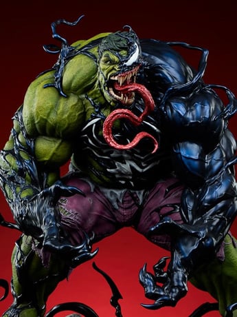 Marvel Comics Premium Format Venomized Hulk Statue Gallery Image 2