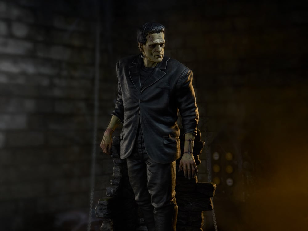 Universal Monsters Premium Format Mixed Media Frankenstein's