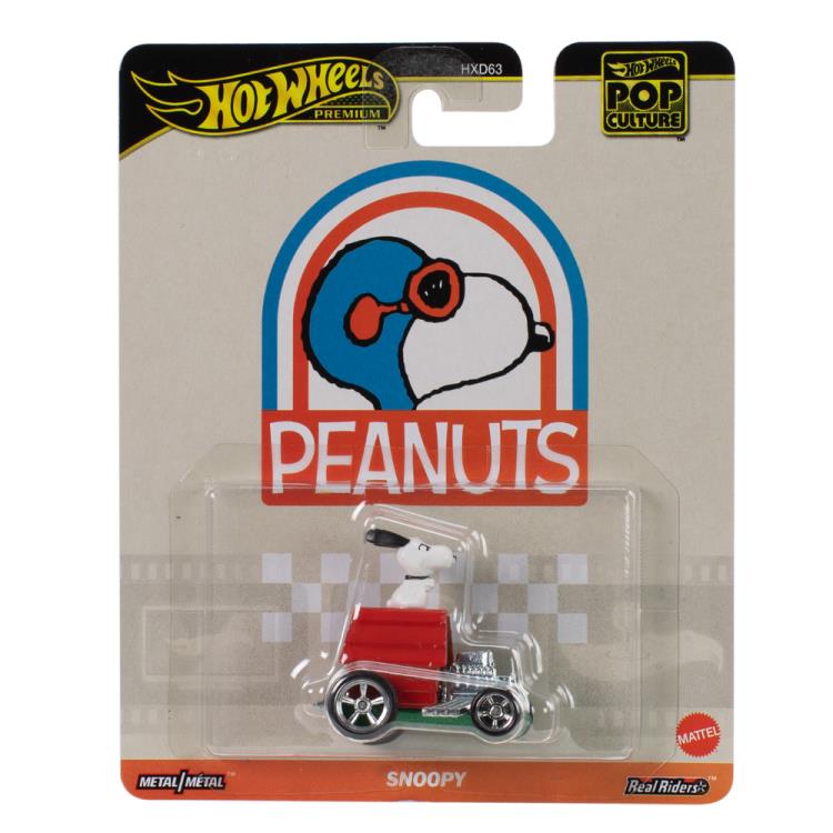 Peanuts Hot Wheels Premium Pop Culture Snoopy