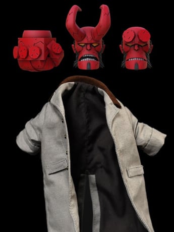 【Special Price】 悪魔撲殺箱(middleサイズ)オブジェ Hellboy Box Full of Evil Accessory Pack