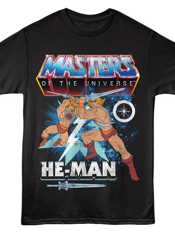 Masters of the Universe He-Man Bolt T-Shirt Gallery Image 2