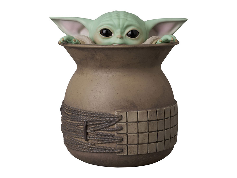 The Mandalorian Ultra Detail Figure No.884 Grogu (Hiding in a Pot) Gallery Image 1