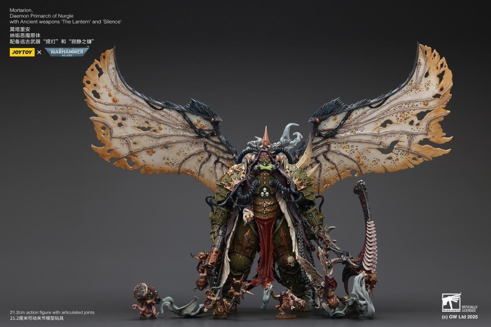 その他 Mortarion, Daemon Primarch of Nurgle Warhammer 40,000 Mortarion, Daemon Primarch of Nurgle with Ancient