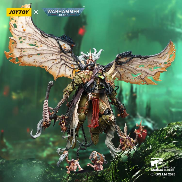 その他 JOYTOY Warhammer 40,000 Mortarion 1/18 Warhammer 40,000 Mortarion, Daemon Primarch of Nurgle with Ancient