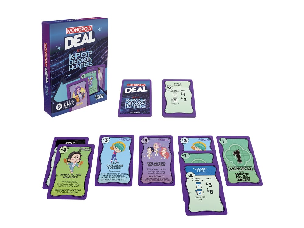 Monopoly Deal: KPop Demon Hunters Card Game Gallery Image 1