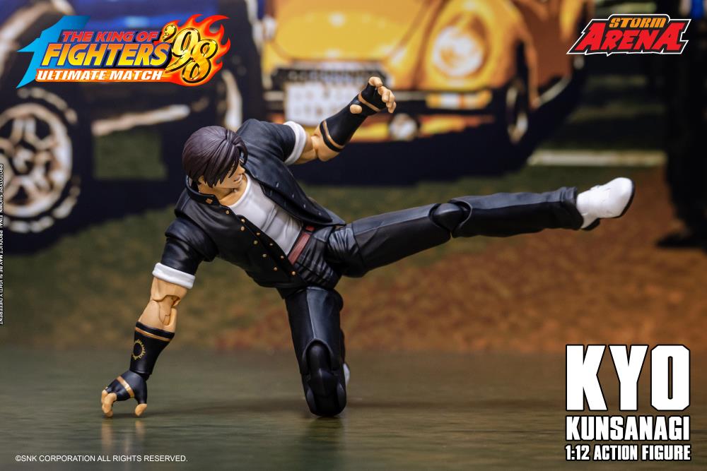 The King of Fighters '98 Ultimate Match Storm Arena Kyo Kusanagi 1/12 Scale Action Figure Gallery Image 13