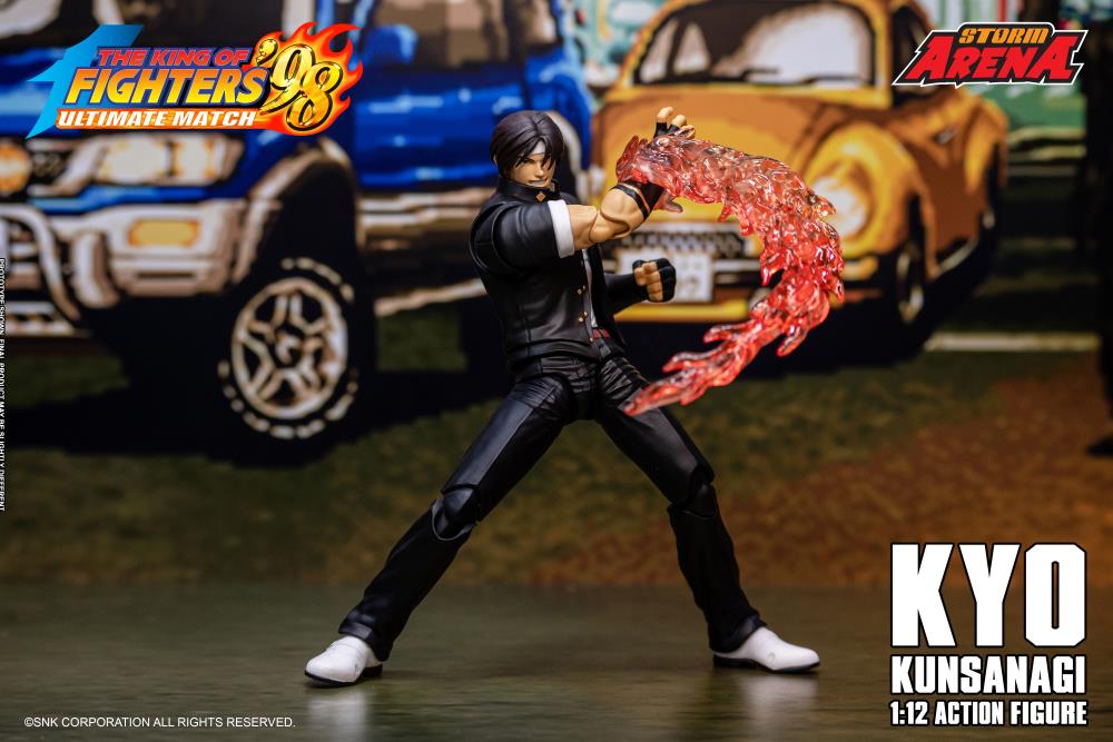 The King of Fighters '98 Ultimate Match Storm Arena Kyo Kusanagi 1/12 Scale Action Figure Gallery Image 19