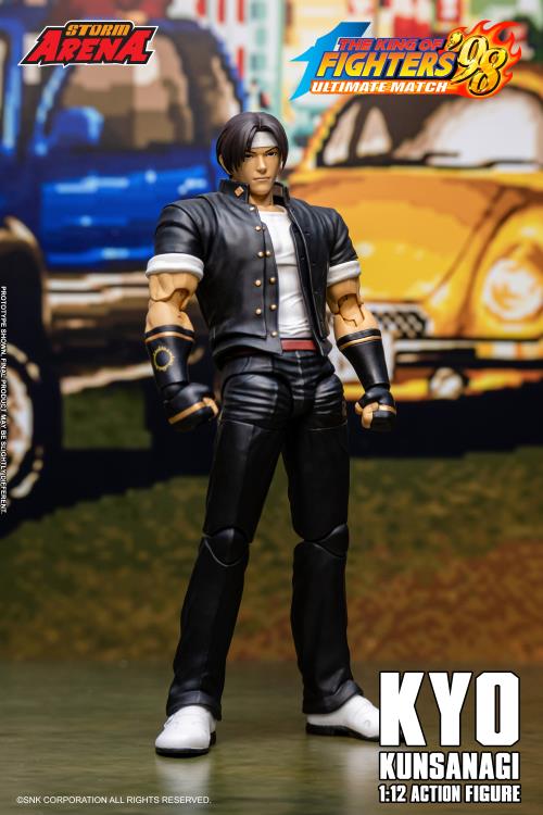 The King of Fighters '98 Ultimate Match Storm Arena Kyo Kusanagi 1/12 Scale Action Figure Gallery Image 3