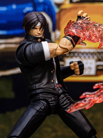 The King of Fighters '98 Ultimate Match Storm Arena Kyo Kusanagi 1/12 Scale Action Figure Gallery Image 2