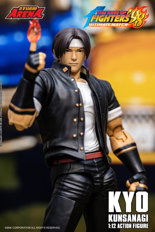 The King of Fighters '98 Ultimate Match Storm Arena Kyo Kusanagi 1/12 Scale Action Figure Gallery Image 5
