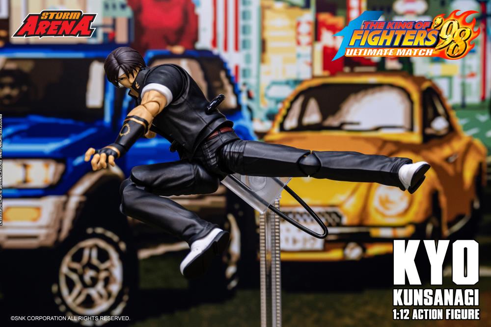 The King of Fighters '98 Ultimate Match Storm Arena Kyo Kusanagi 1/12 Scale Action Figure Gallery Image 15