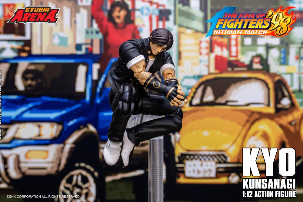 The King of Fighters '98 Ultimate Match Storm Arena Kyo Kusanagi 1/12 Scale Action Figure Gallery Image 14