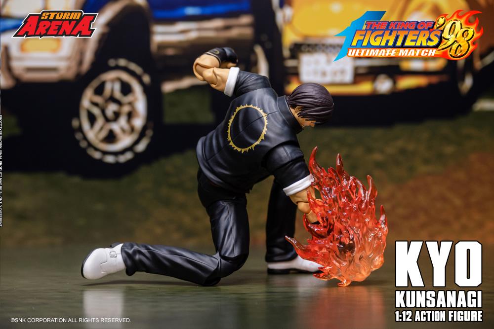 The King of Fighters '98 Ultimate Match Storm Arena Kyo Kusanagi 1/12 Scale Action Figure Gallery Image 17