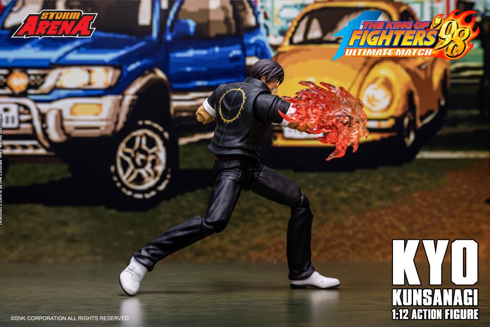 The King of Fighters '98 Ultimate Match Storm Arena Kyo Kusanagi 1/12 Scale Action Figure Gallery Image 16