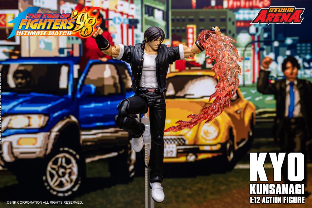The King of Fighters '98 Ultimate Match Storm Arena Kyo Kusanagi 1/12 Scale Action Figure Gallery Image 18