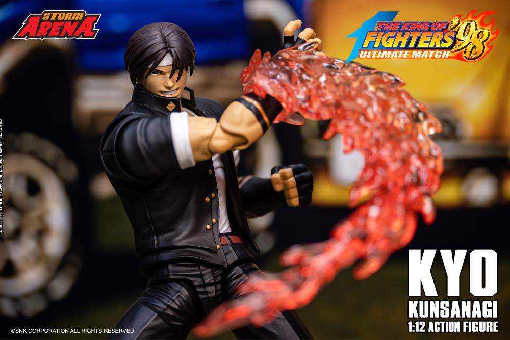 The King of Fighters '98 Ultimate Match Storm Arena Kyo Kusanagi 1/12 Scale Action Figure Gallery Image 21