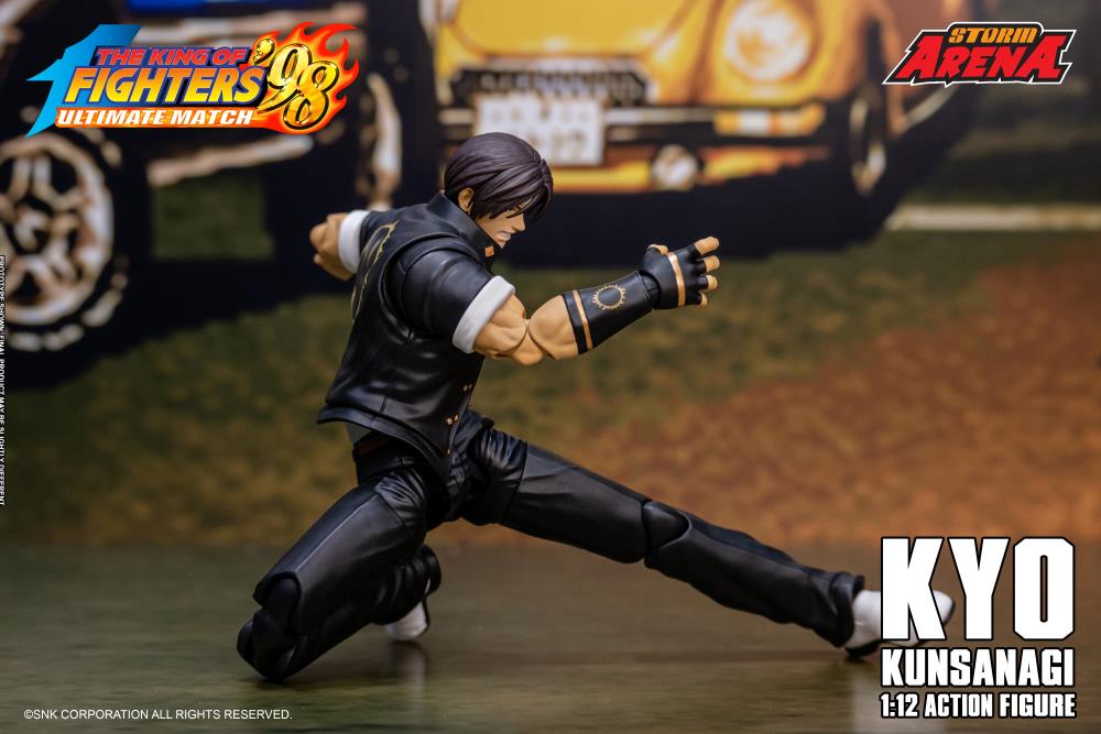 The King of Fighters '98 Ultimate Match Storm Arena Kyo Kusanagi 1/12 Scale Action Figure Gallery Image 12