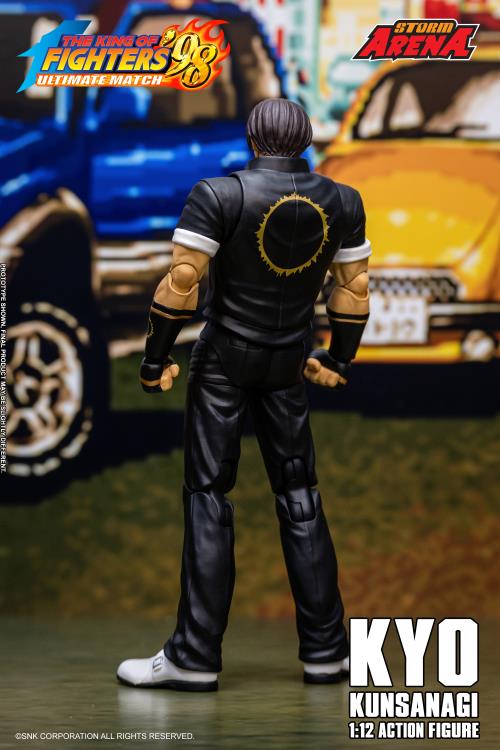 The King of Fighters '98 Ultimate Match Storm Arena Kyo Kusanagi 1/12 Scale Action Figure Gallery Image 4