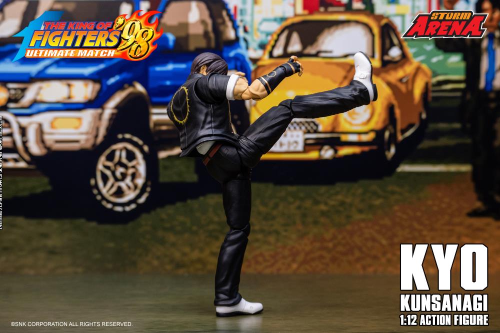 The King of Fighters '98 Ultimate Match Storm Arena Kyo Kusanagi 1/12 Scale Action Figure Gallery Image 10