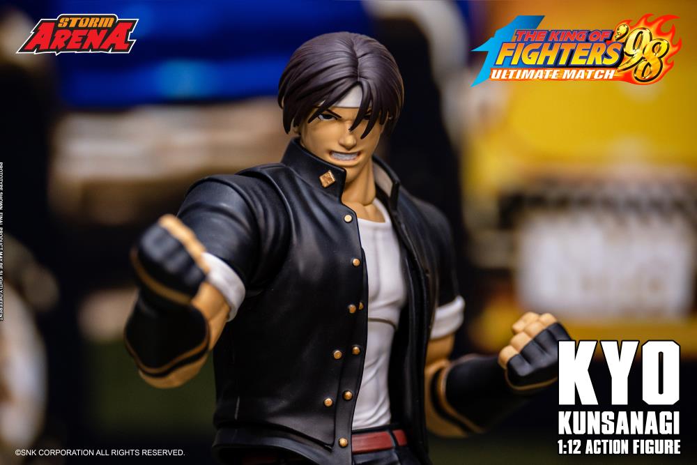 The King of Fighters '98 Ultimate Match Storm Arena Kyo Kusanagi 1/12 Scale Action Figure Gallery Image 22