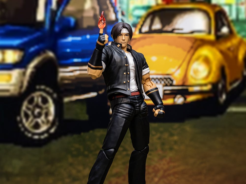 The King of Fighters '98 Ultimate Match Storm Arena Kyo Kusanagi 1/12 Scale Action Figure Gallery Image 1