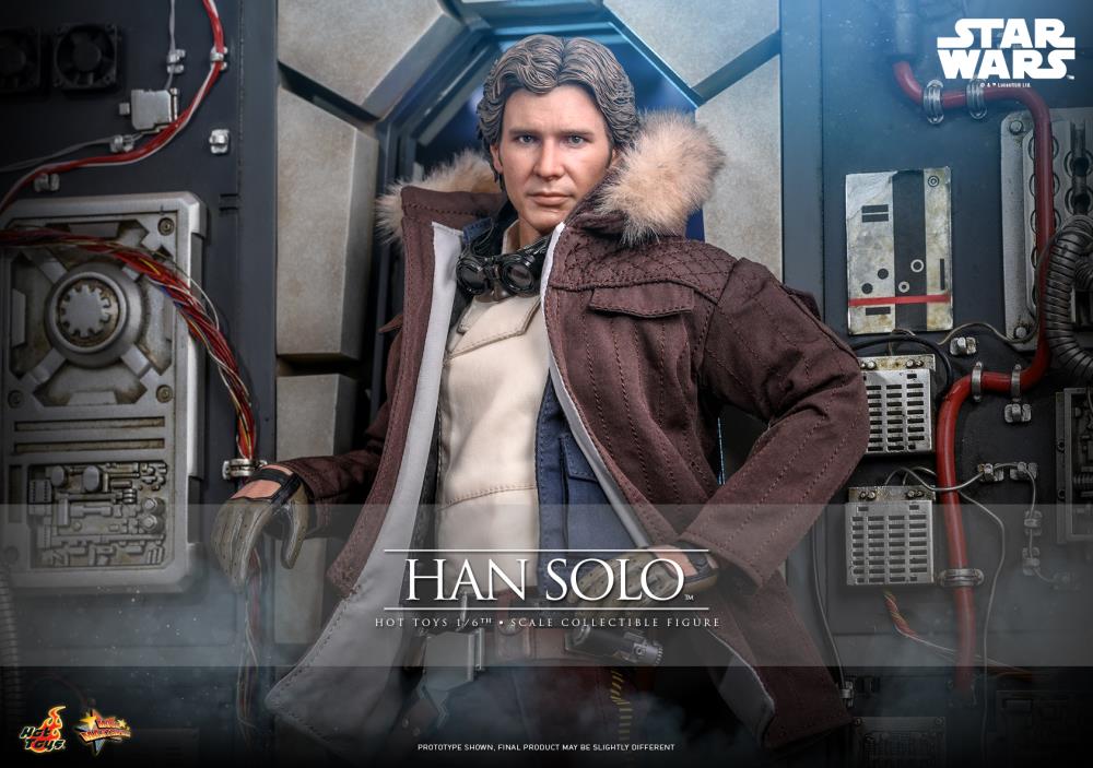 Star Wars: The Empire Strikes Back MMS846 Han Solo 1/6th Scale Collectible Figure Gallery Image 3