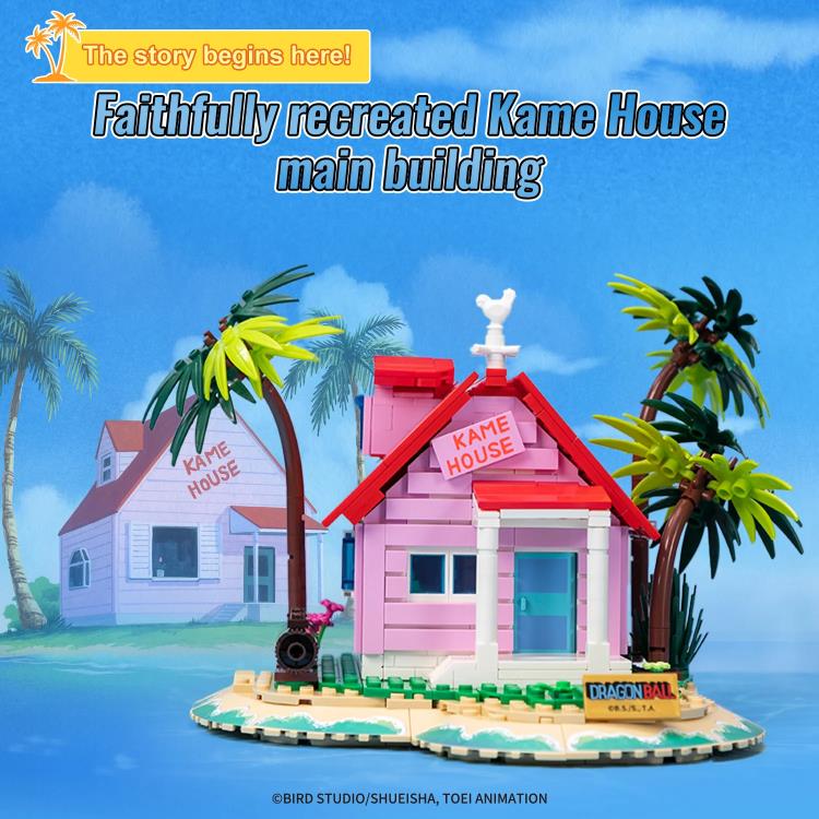 Dragon Ball Kame House Building Block Set Gallery Image 5