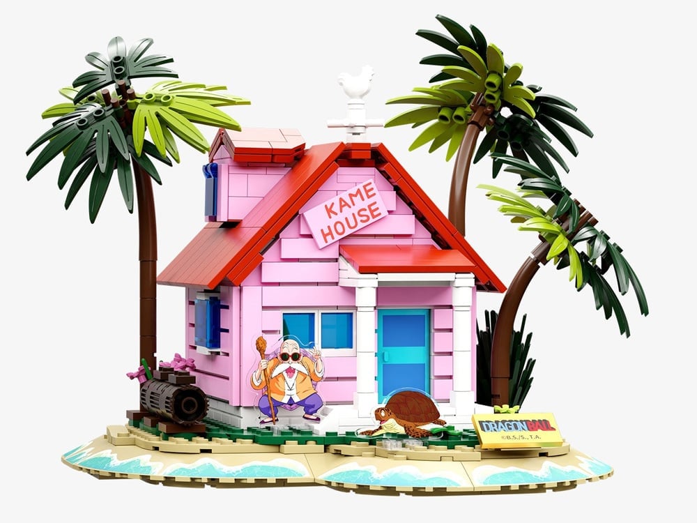 Dragon Ball Kame House Building Block Set Gallery Image 1