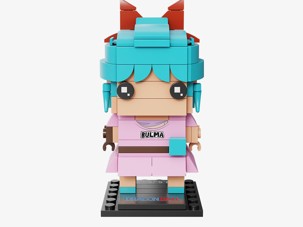 Dragon Ball Bulma Building Block Set Gallery Image 1